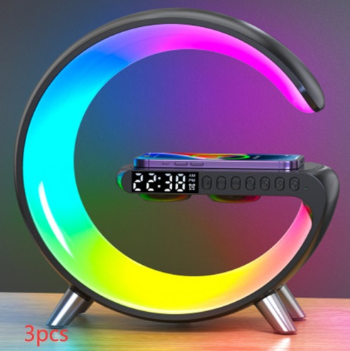 G-alakú okos RGB hangulatlámpa Bluetooth hangszóróval - Image 6