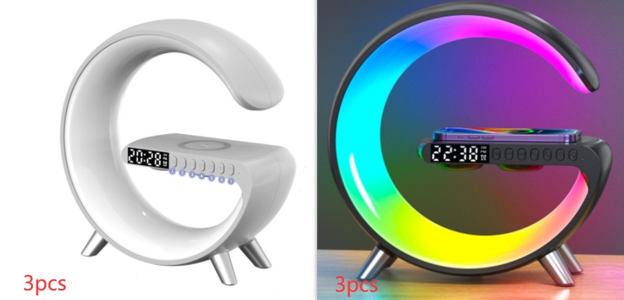 G-alakú okos RGB hangulatlámpa Bluetooth hangszóróval - Image 8