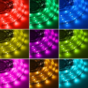 RGB LED-szalag 5 m / 10 m / 20 m – Wi‑Fi, Bluetooth és zenei szinkronizálás