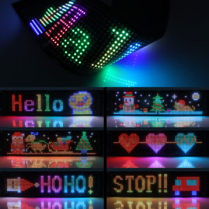 USB programozható pixel LED-mátrix – RGB gamer kijelző