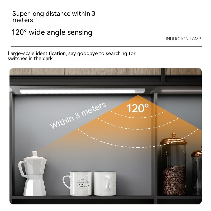 Smart mágneses mozgásérzékelős szekrény- és folyosóvilágítás – 50 cm - Image 2