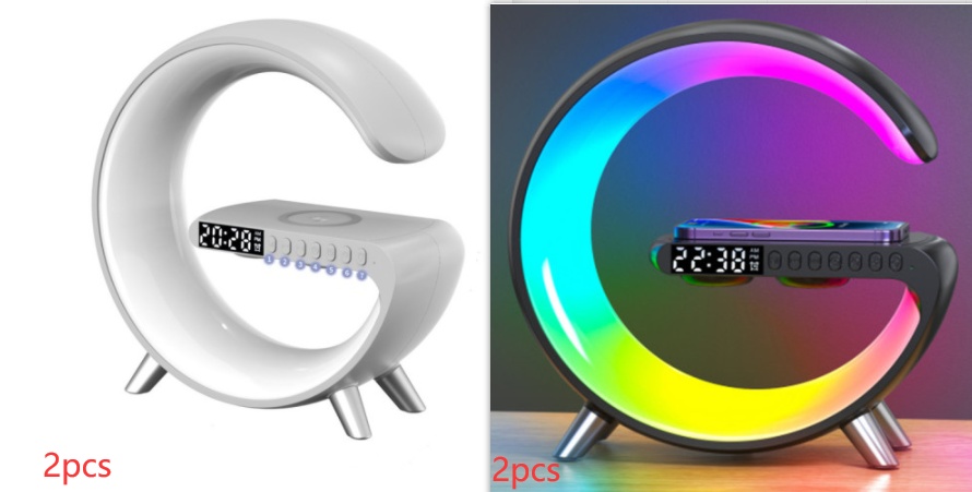 G-alakú okos RGB hangulatlámpa Bluetooth hangszóróval - Image 5