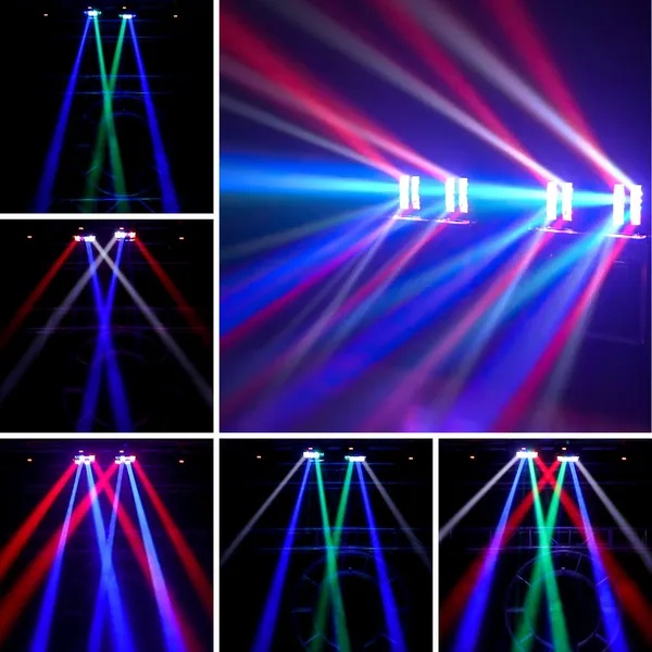 RGBW LED hangulat- és partyfény DMX512 vezérléssel - Image 2